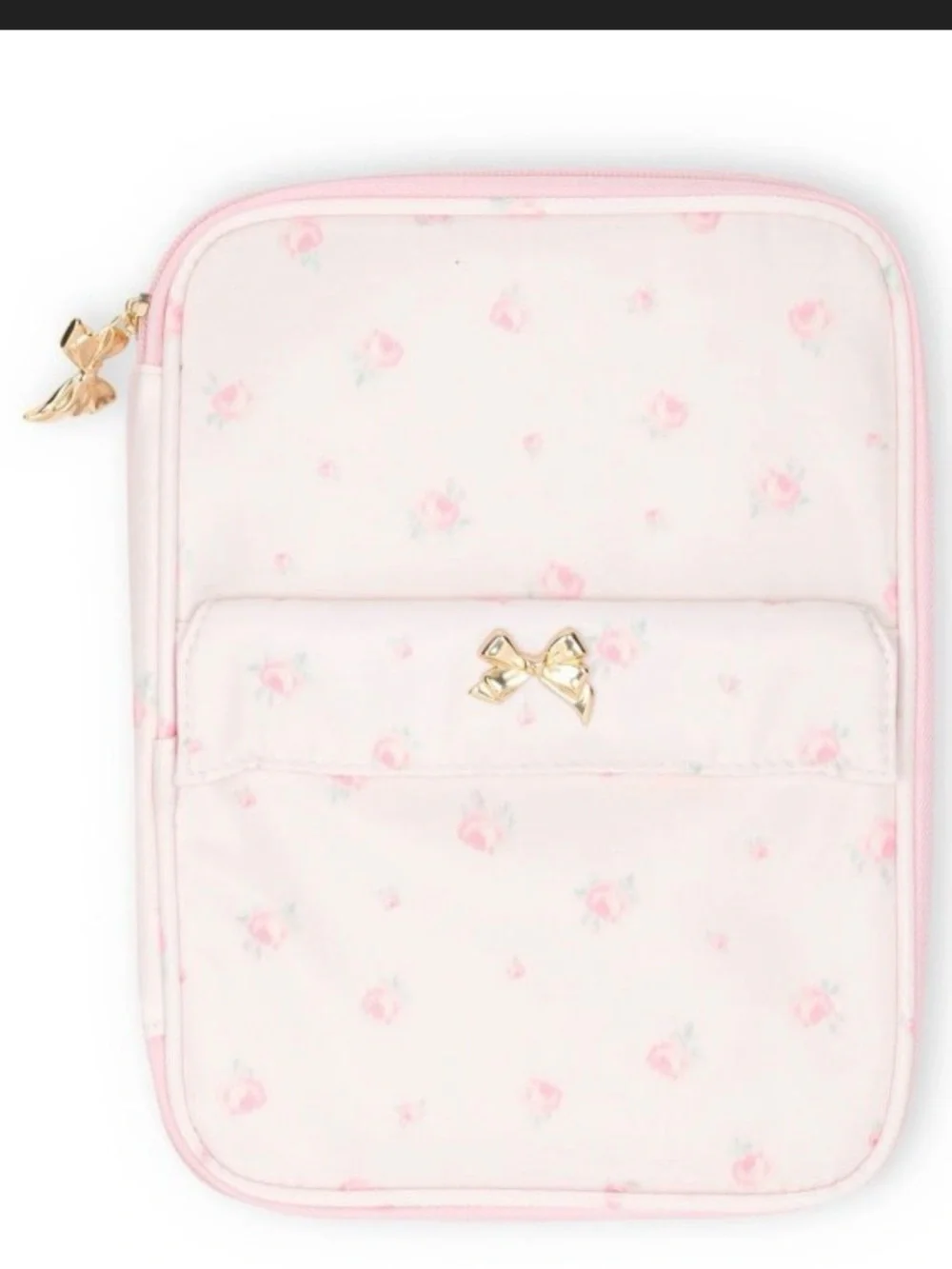 LoveShackFancy Laptop Case + Tech Organizer in Blooming Heirloom